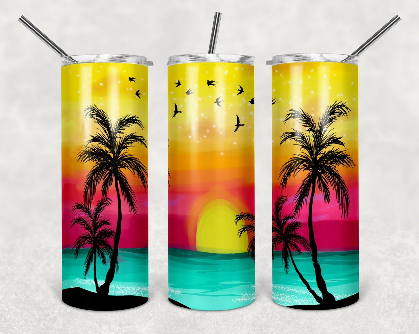 Beach Sunset Painting