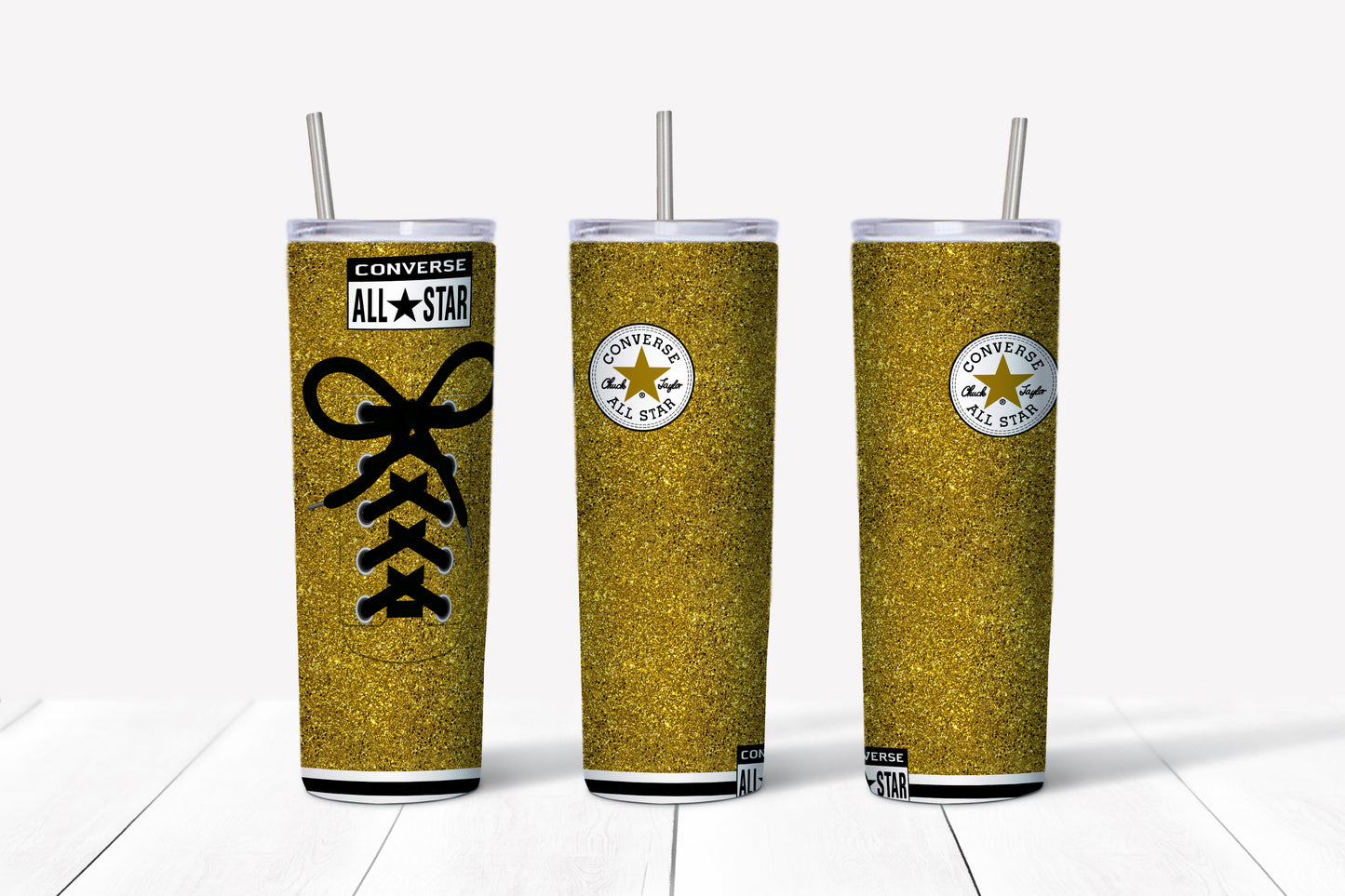 All-Star - Gold Glitter