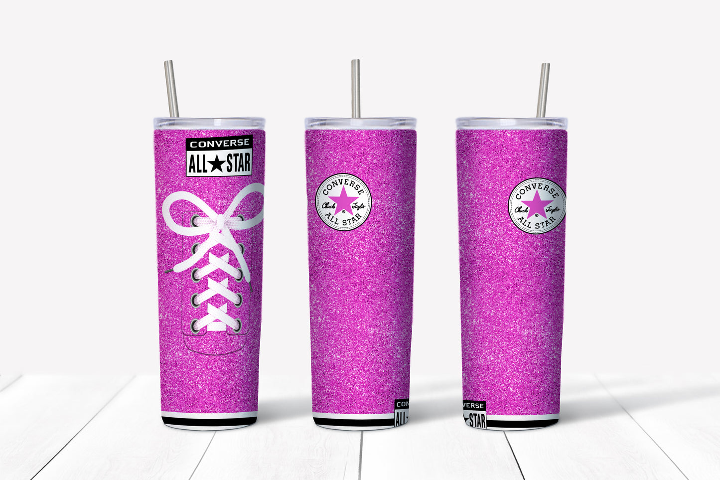 All-Star - Pink Glitter