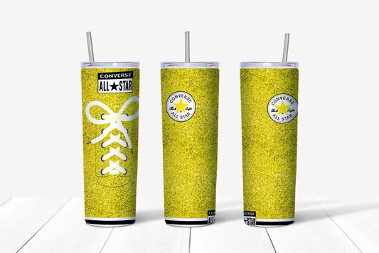 All-Star Yellow Glitter