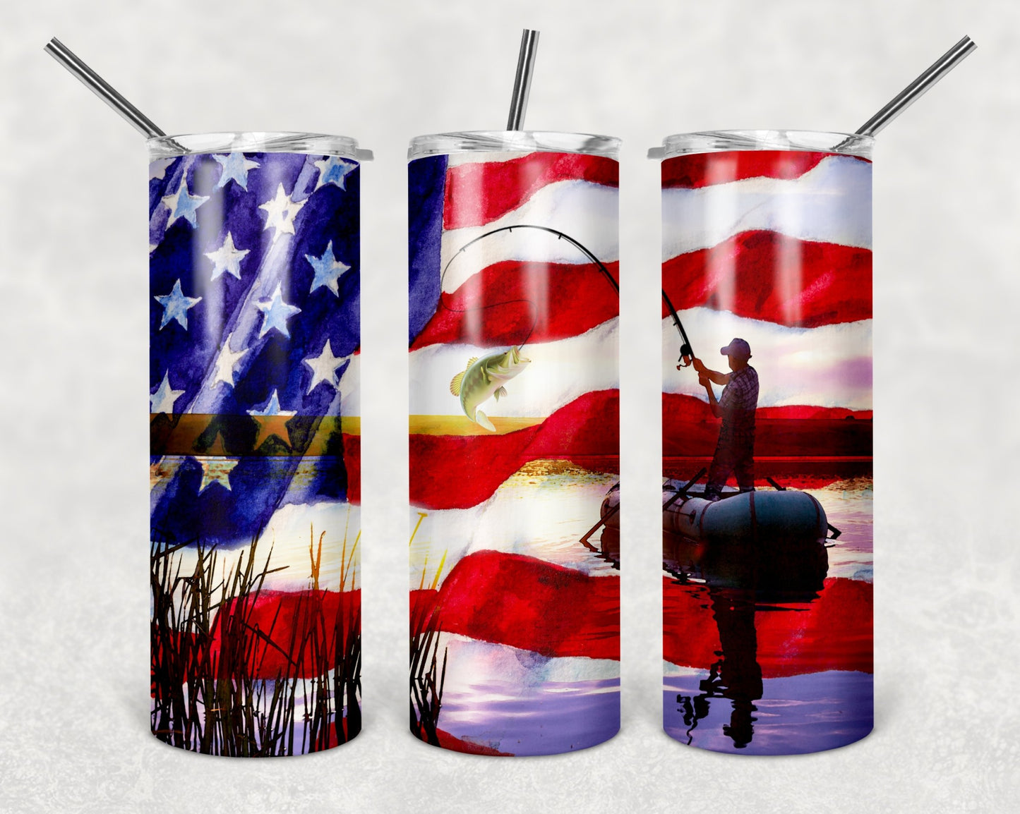 Fishing and Flag