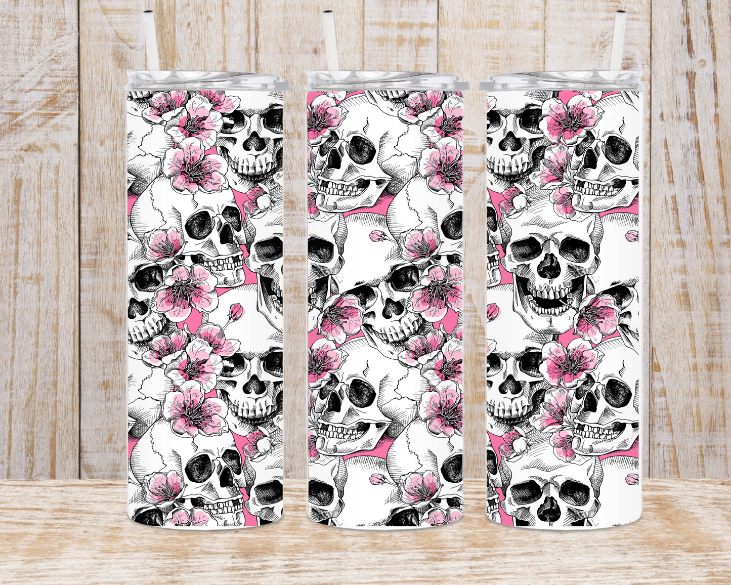 Floral Skulls