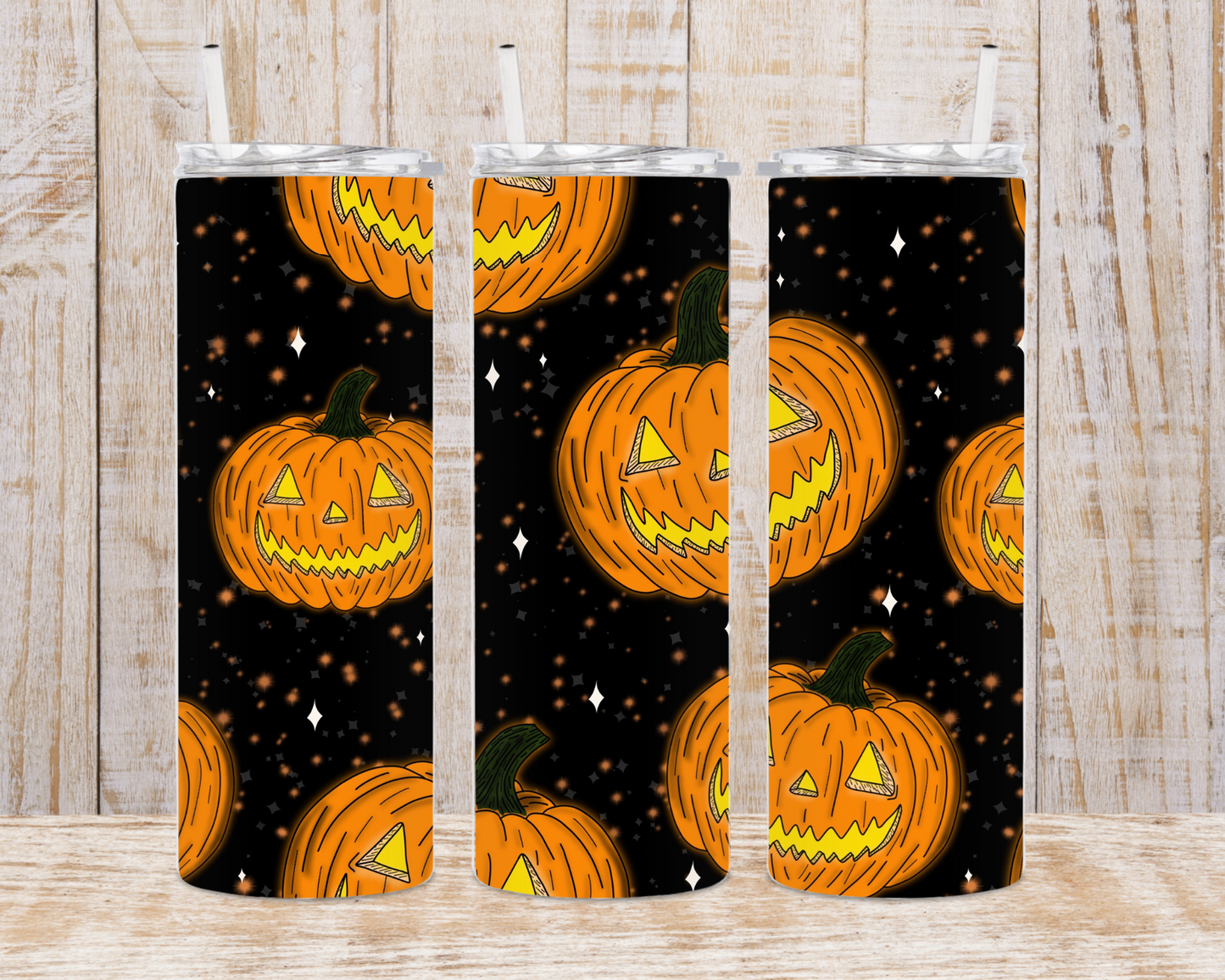 Glowing Pumpkins