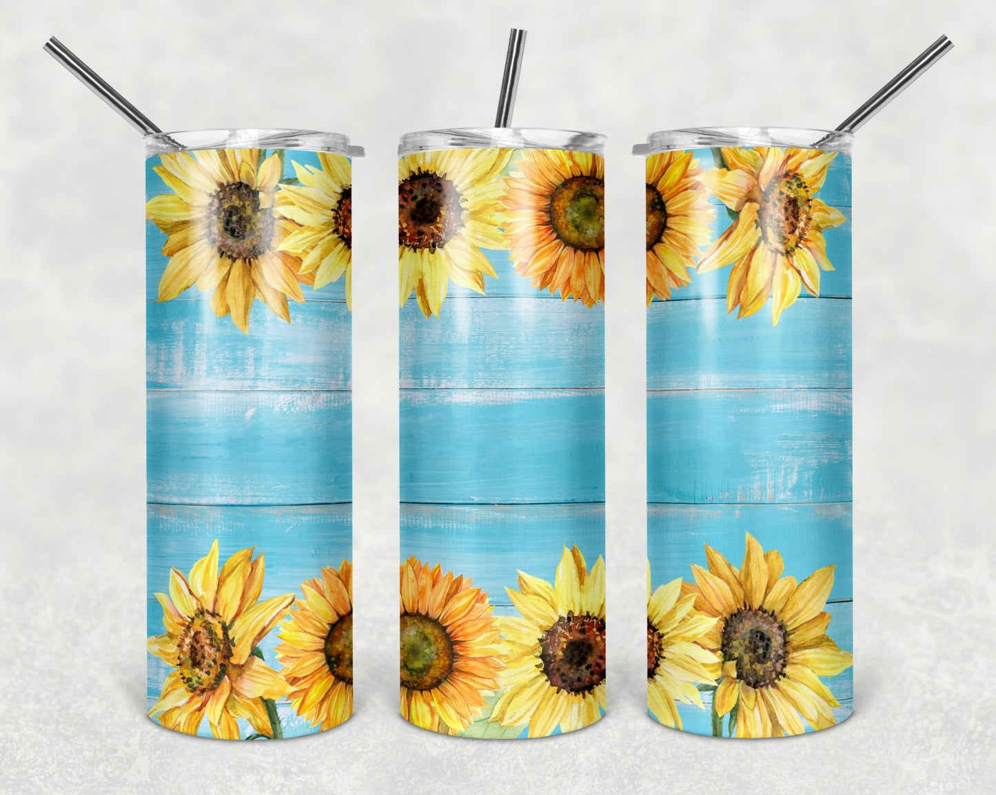 Rustic Wood Sunflower