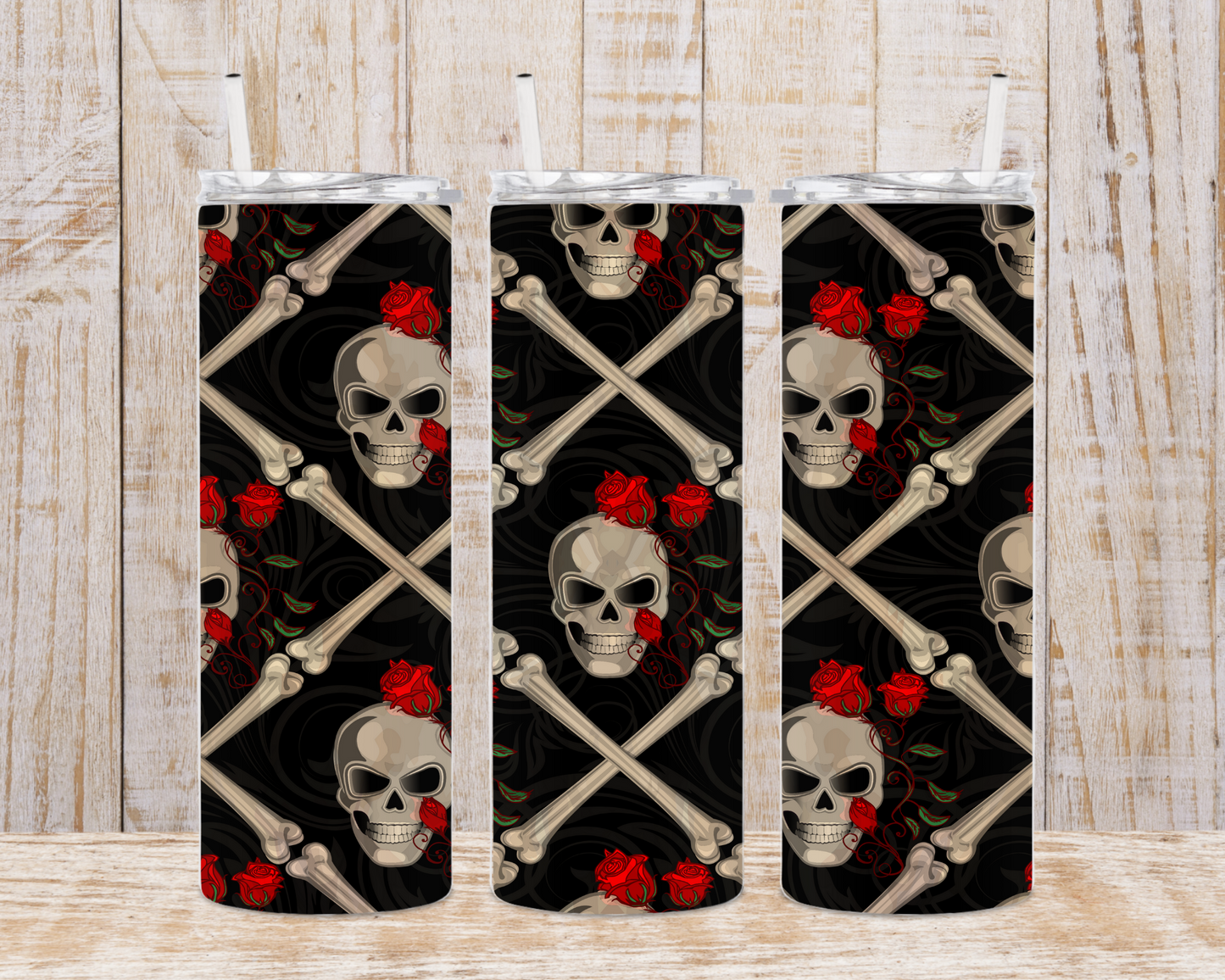 Skulls Bones and Roses
