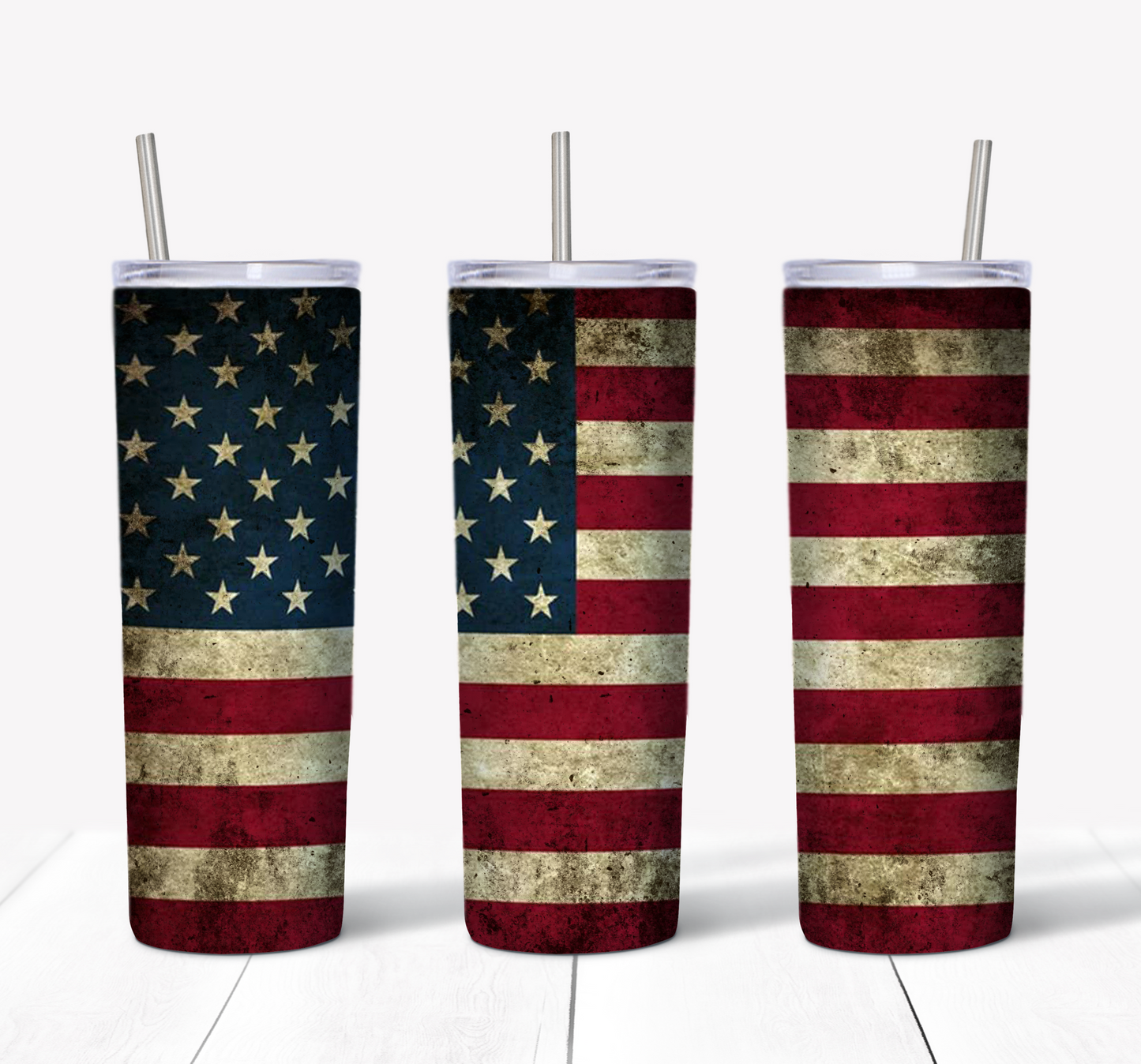 Distressed American Flag