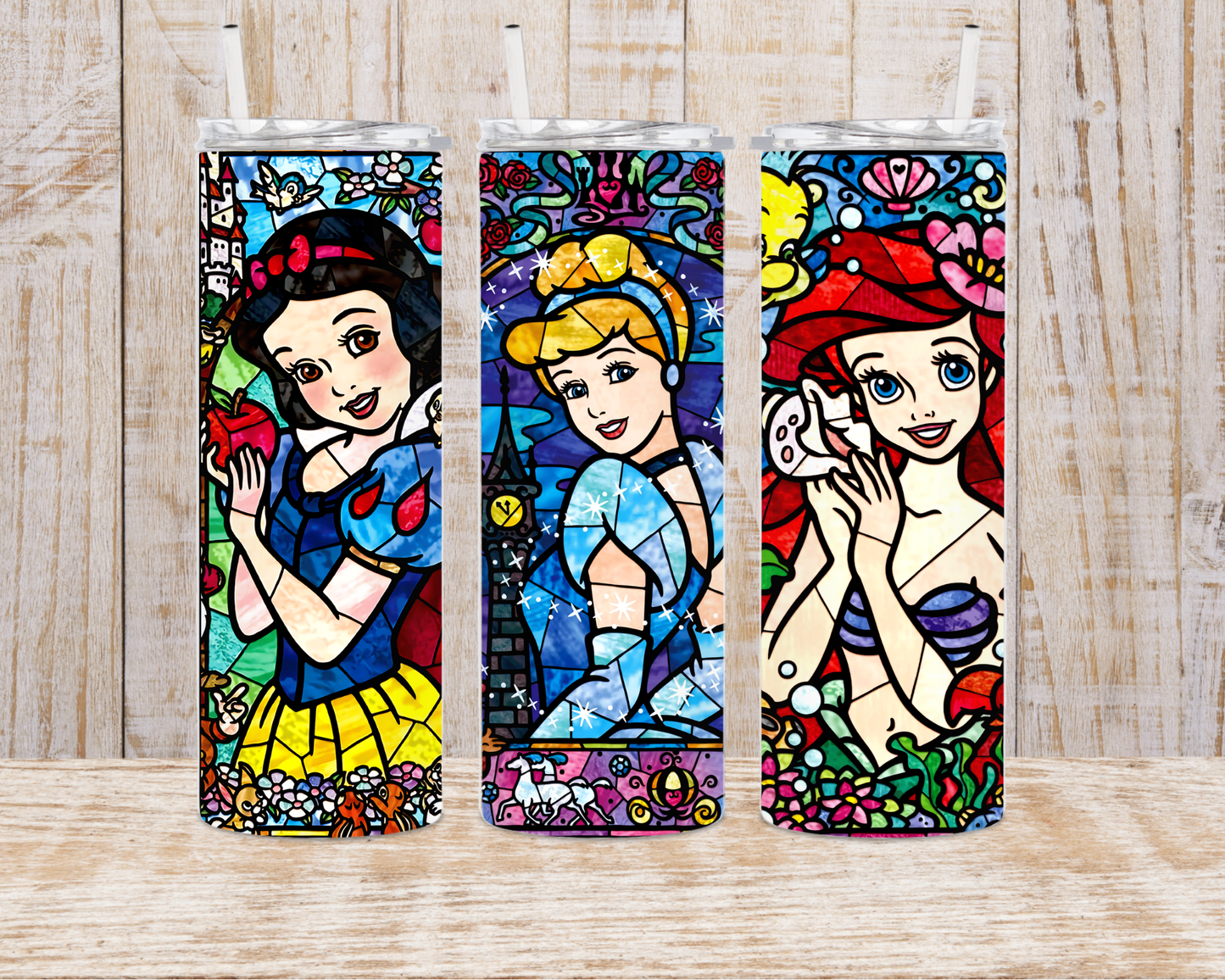 Magical Stain Glass Princesses