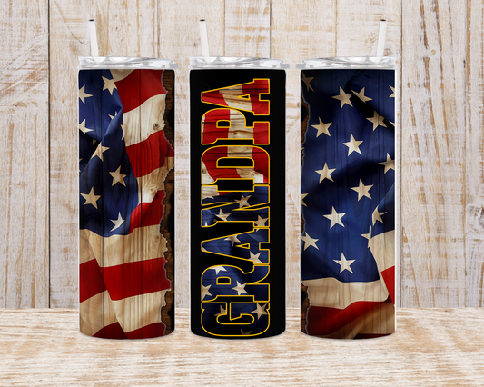 American Flag Grandpa