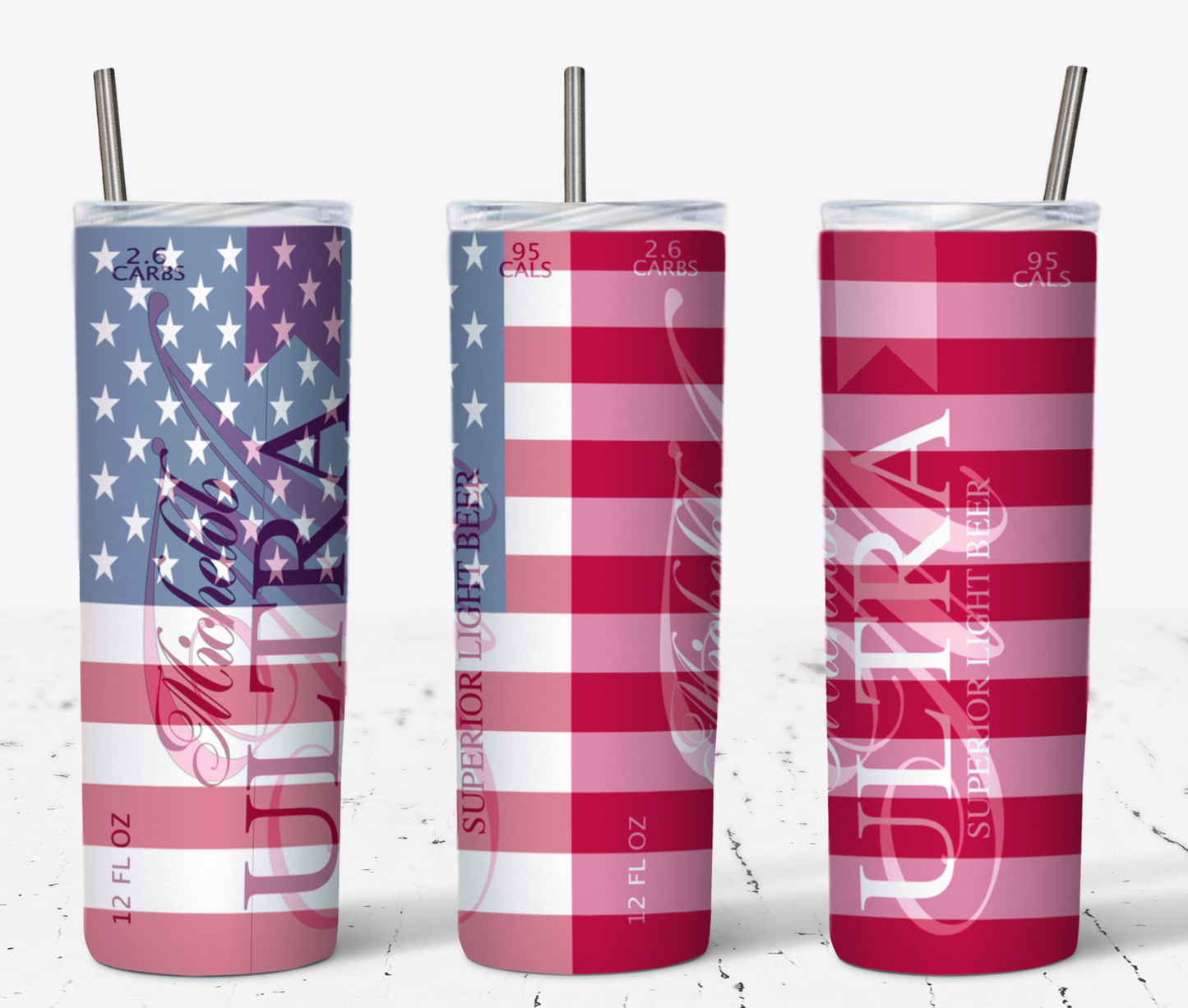 Beer - American Flag M Ultra Pink