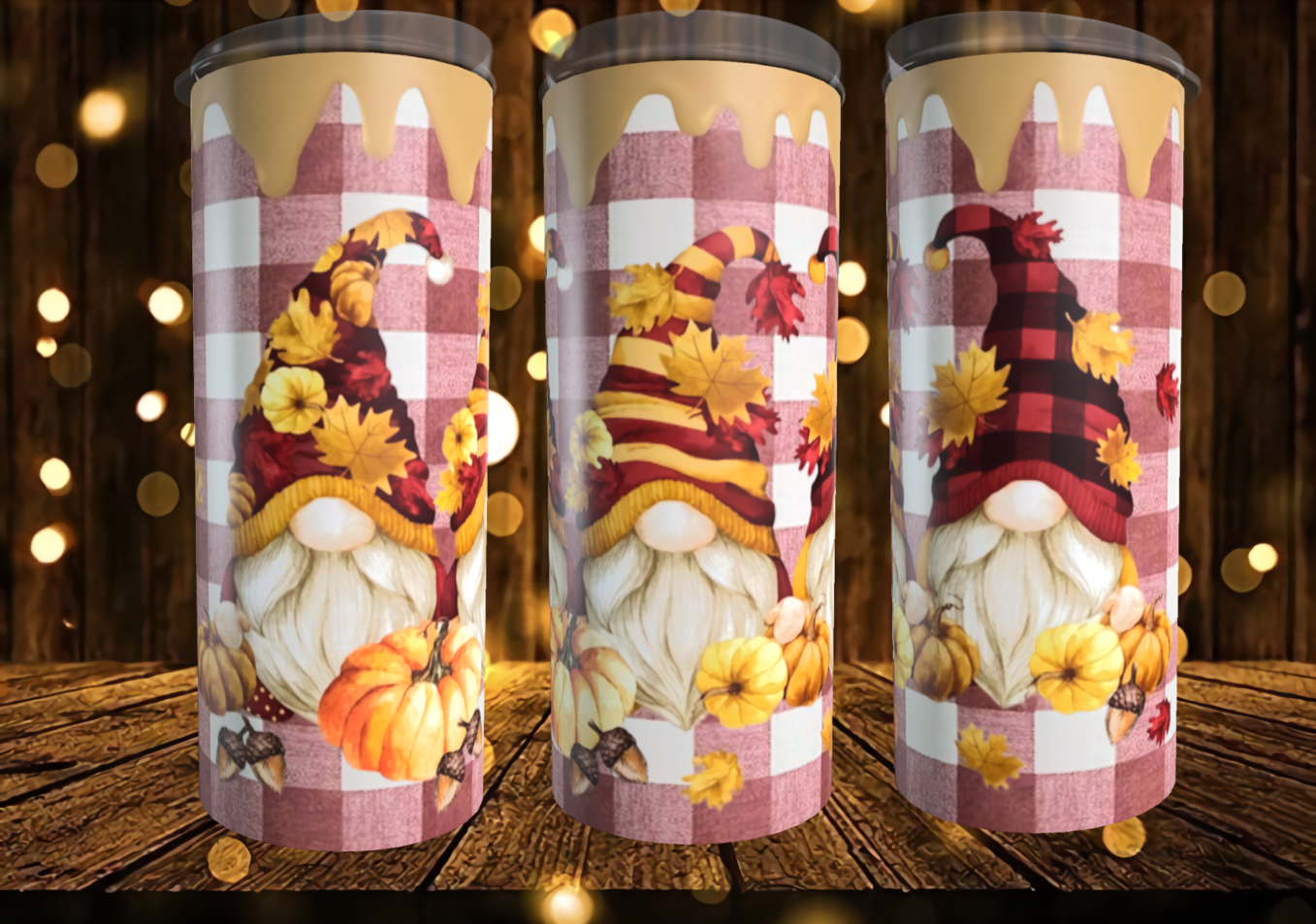 Fall Gnomes Red