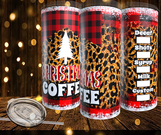 Leopard Christmas Coffee