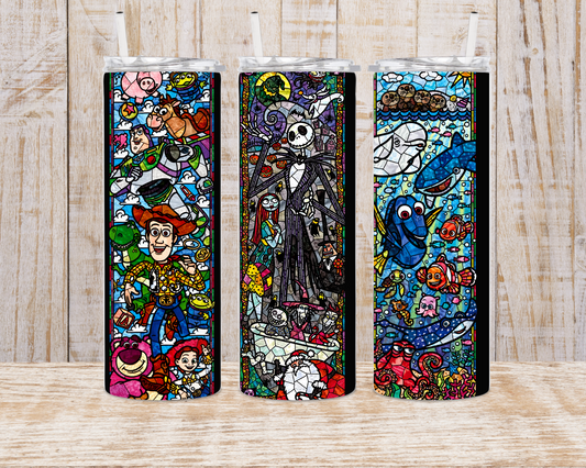 Magical Stain Glass Scenes