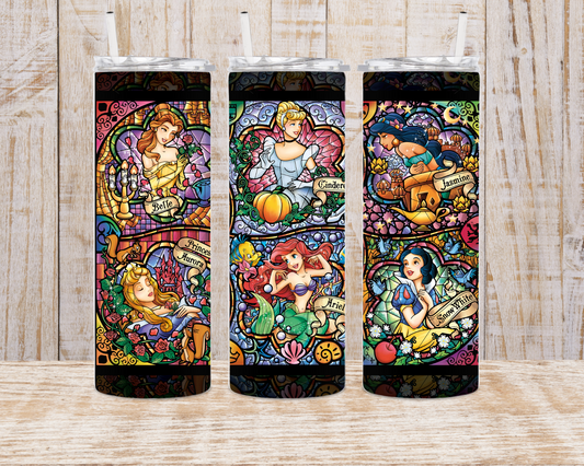 Magical Stain Glass Princesses