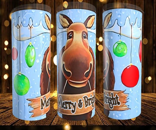 Moose Merry & Bright