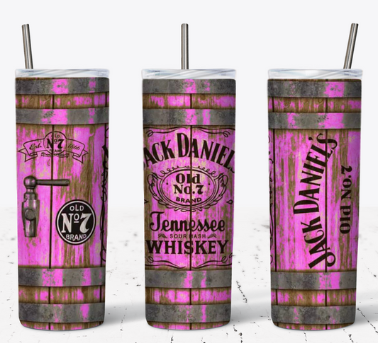 Whiskey Barrel - Pink JD