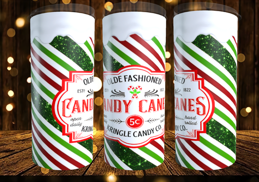 Candy Canes Green